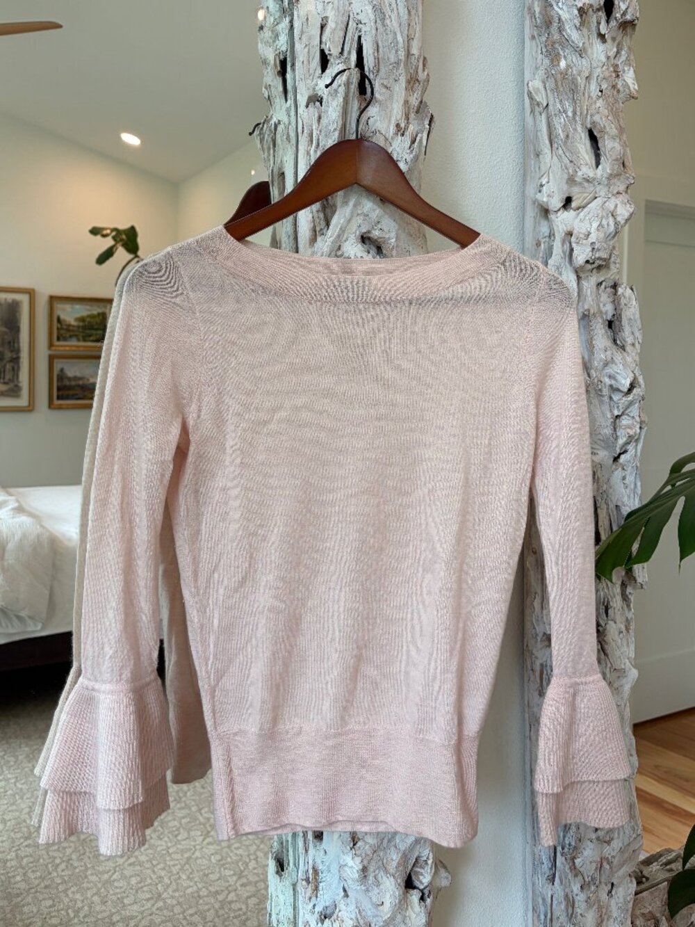 J.Crew Blush Pink Cashmere Sweater | Size XS